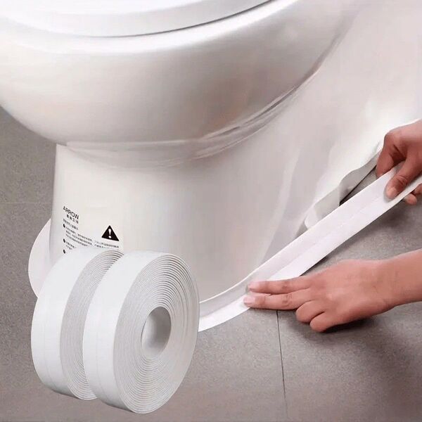 自己粘着式 バス トイレット コーキング シーリング テープ 3.2M244379