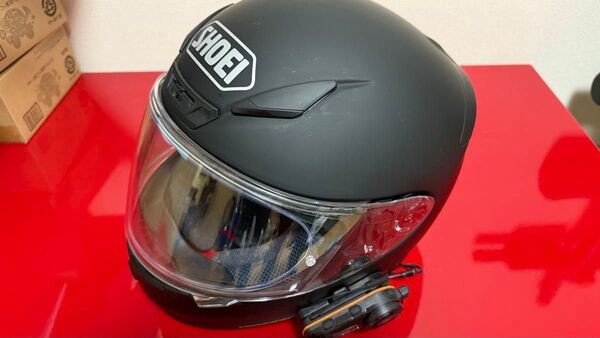 SHOEI Z-7 マットブラック Mサイズ(2020年製)+インカム付き【FODSPORTS FX8 Pro】