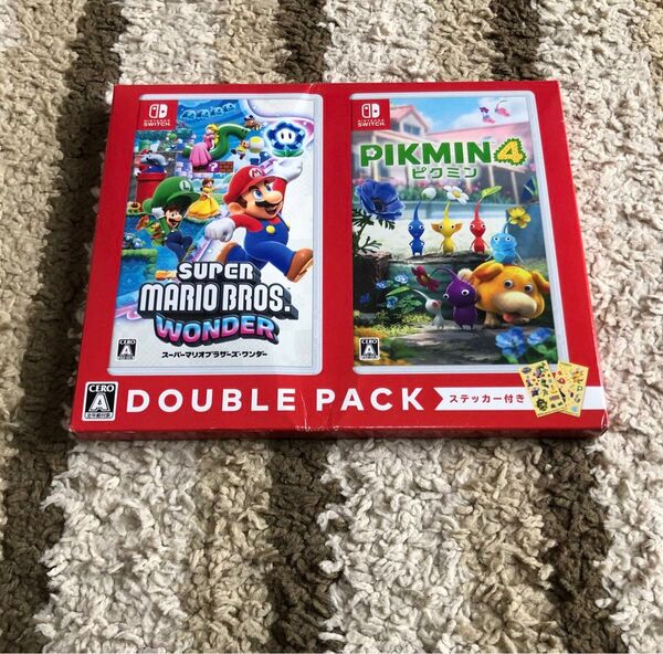 【Switch】 『スーパーマリオブラザーズ ワンダーピクミン4』 ダブルパック 新品 未開封