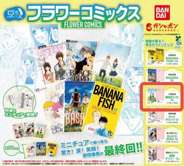 豆ガシャ本 フラワーコミックス 僕等がいた ガチャ