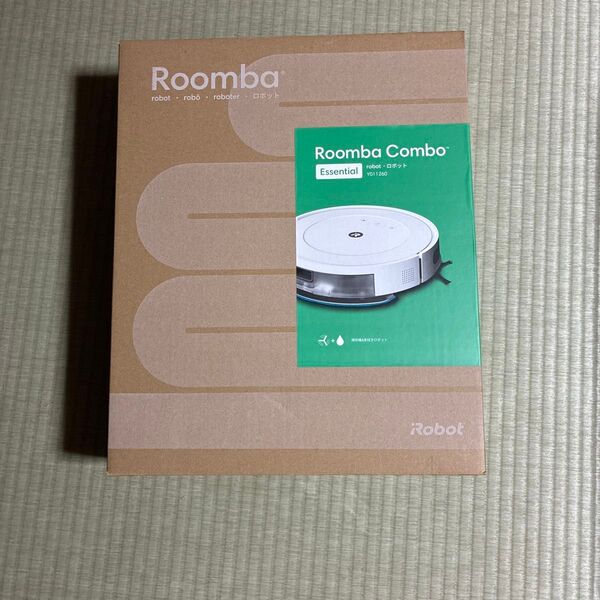 未開封 iRobot Roomba Combo Essential robot Y011260(ホワイト)パッド3枚付き