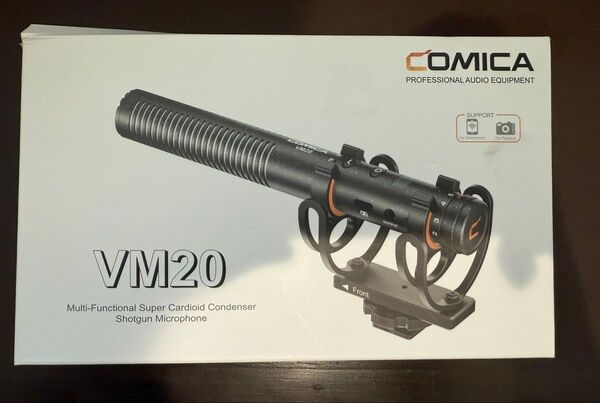コミカ COMICA コンデンサー ガンマイク CVM-VM20