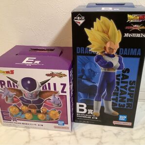 一番くじ ドラゴンボール VSオムニバスCROSS E賞 DIORAMA FIGURE-悪の帝王フリーザ B賞超 サイヤ人ベジータ
