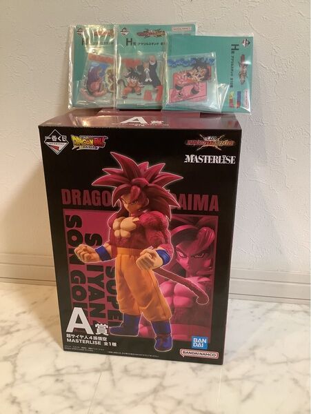 一番くじ ドラゴンボール VSオムニバスCROSS A賞 超サイヤ人4 孫悟空 フィギュア 豪華おまけ付