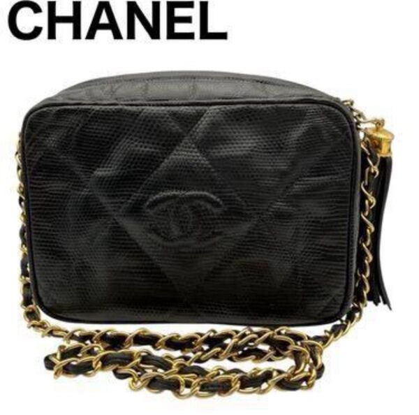 美品 CHANEL シャネル ショルダーバッグ ポシェット ココマーク
