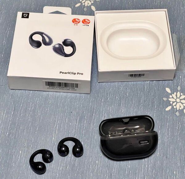 SOUNDPEATS サウンドピーツ PearlClip Pro イヤーカフ グリーンケースオマケ