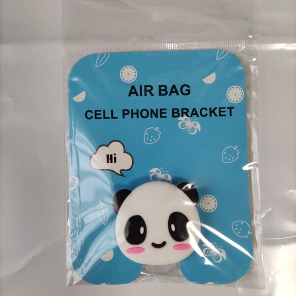 パンダ ホップソケットスマホグリップ スマホリング落下防止スマホストラップ