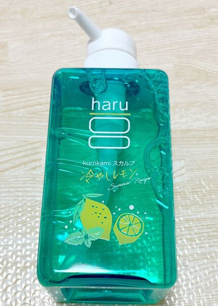 ハルシャンプー kurokamiスカルプ サマーレシピ(冷やしレモン) 400ml 1本