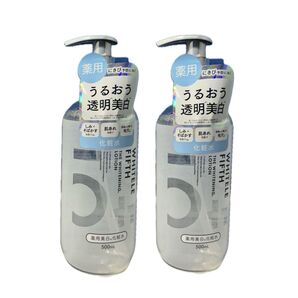 SunRiche サンリッシュWHITELE FIFTH ホワイトルフィフス 薬用美白化粧水 ポンプタイプ 500mL×2本セット