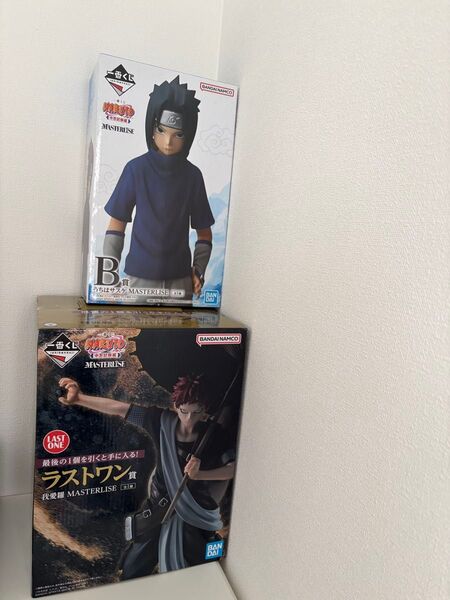 ナルト 一番くじ NARUTO 中忍試験 サスケ 我愛羅 フィギュア