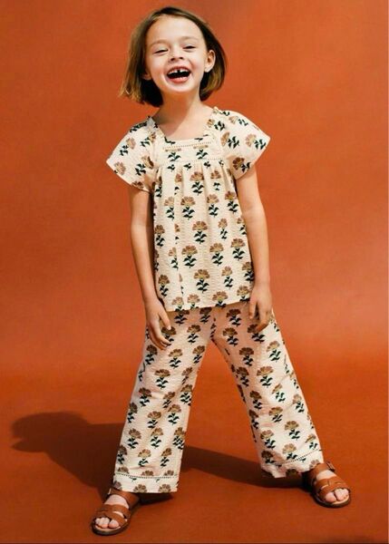 ZARA kids セットアップ 花柄 ザラキッズ 夏服