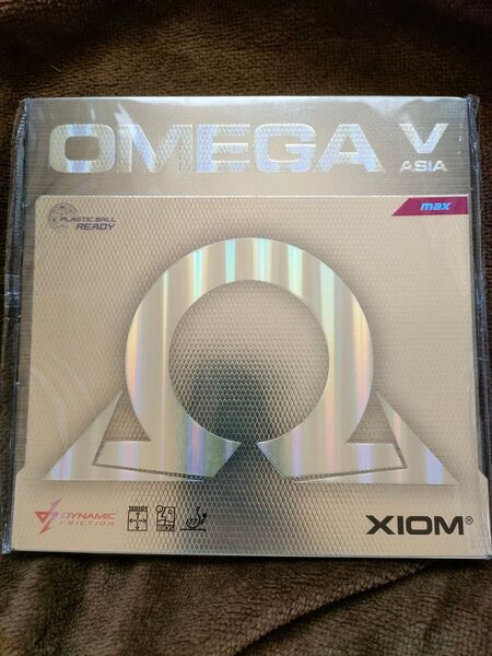 XIOM オメガVアジア赤 MAX 卓球ラバー 未使用