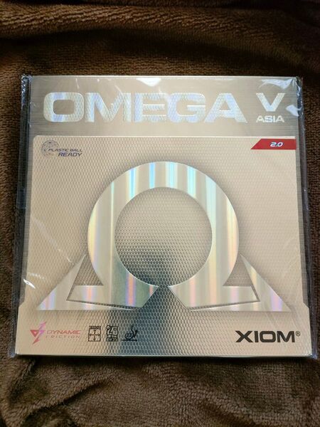 XIOM オメガVアジア 卓球ラバー赤 2.0mm 未使用