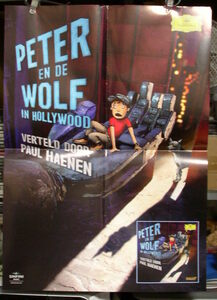 PETER EN DE WOLF IN HOLLYWOOD /ポスター!!