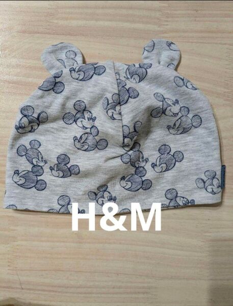 H&M ミッキーマウス ベビー帽子