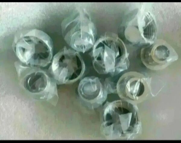 10個 継手 給湯器ニップル 20メスX13オス 異径 パッキン付 新品 配管部品 水道 ボイラー 接続