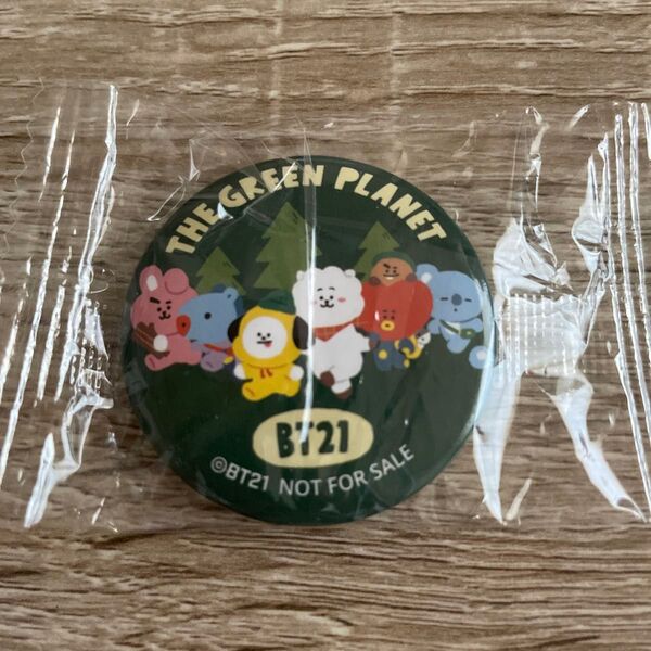 BT21 BTS 缶バッジ くら寿司