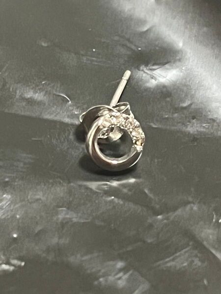シルバーピアス キュービックジルコニア