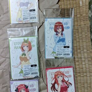 五等分の花嫁展 メッセージイラストカード5種セット