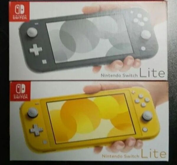 【新品未開封】ニンテンドースイッチライト 本体 グレー イエロー Nintendo ★5/12発送便★