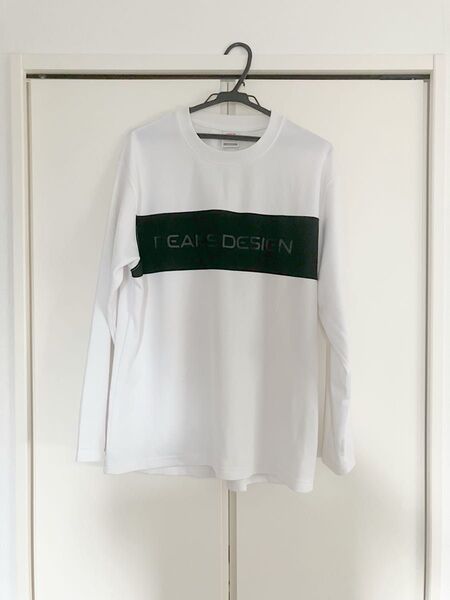 TIGORA(BEAMS DESIGN) 長袖 Tシャツ ロンT クルーネック カットソー 白 メンズ M