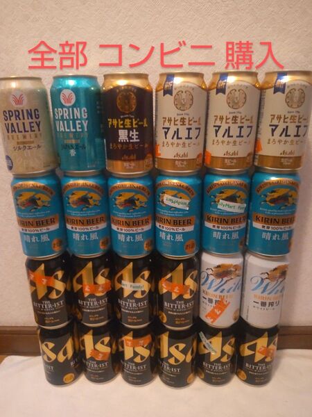 ビール 国産ビール 一番搾り マルエフ 晴れ風スプリングバレー アサヒ ビタリスト キリン お酒 詰め合わせ 24本 セット
