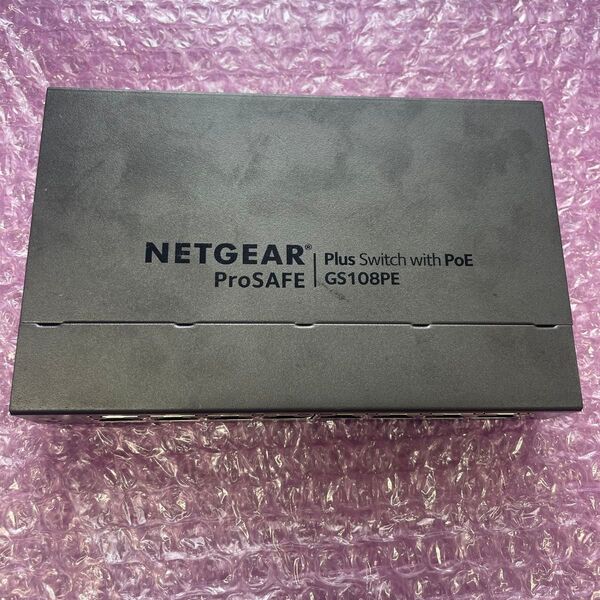 NETGEAR ネットギア ProSAFE GS108PE v3 スイッチングハブ 8ポート 現状渡し