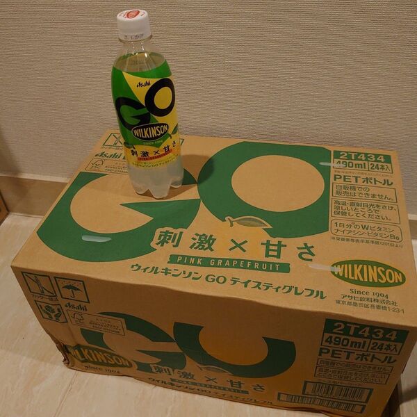 ウィルキンソンGO テイスティグレフル 24本 炭酸飲料