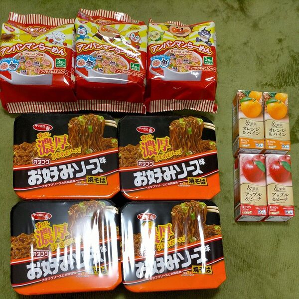 食品 詰め合わせ アンパンマンラーメン※賞味期限が短いです※