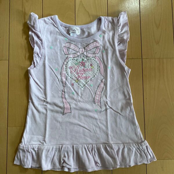 motherways キッズ ノースリーブカットソー 130 ピンク