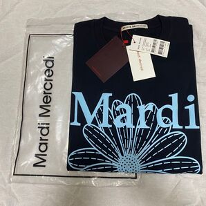新品マルディメクルディ Mardi Mercredi 花柄プリントTシャツ