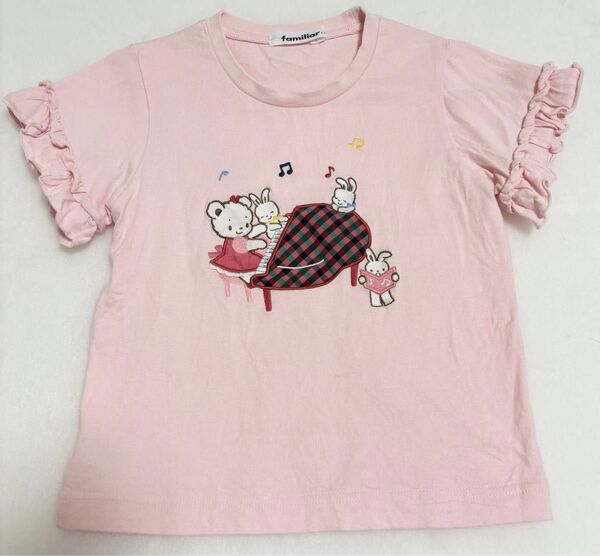 ファミリア ピアノ 半袖Tシャツ 110