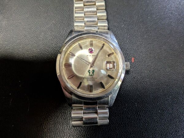 RADO 腕時計 ヴィンテージ 希少グリーンホース キングサイズ 30石 要オーバーホール 自動巻き メンズ