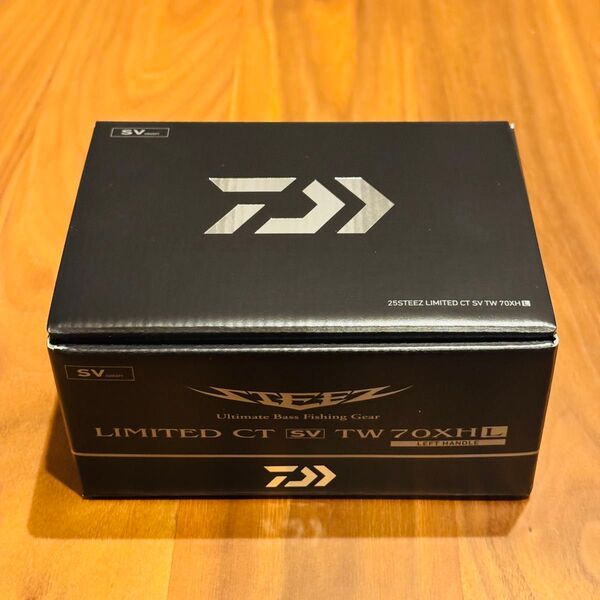 ダイワ ベイトリール 25スティーズリミテッド CT SVTW 70XHL(左)新品未使用 steez limited