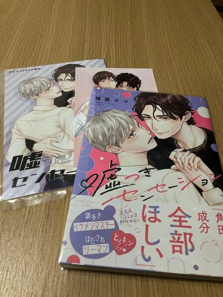 鳩屋タマ 嘘つきセンセーション アニメイト限定版小冊子付き