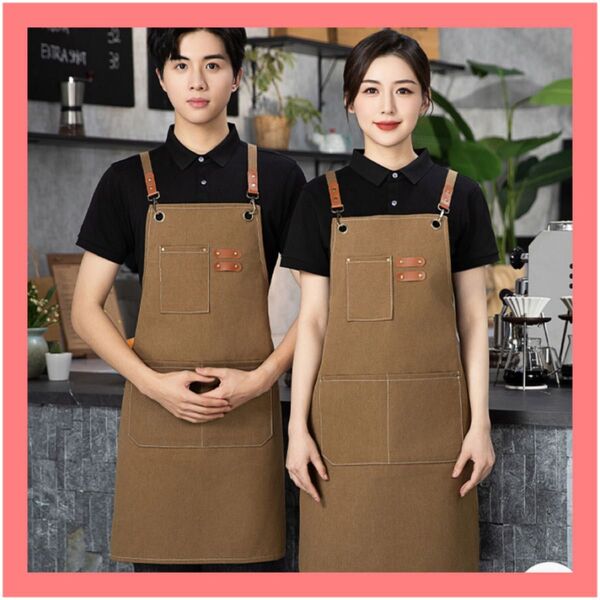 【訳あり】ワークエプロン エプロン 作業用 カフェエプロン アウトドア おしゃれ 男女兼用