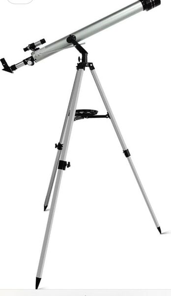 【スマホ撮影 組立て簡単】天体望遠鏡 子供 初心者 675x高倍率 60mm大口径 900mm焦点距離 正像天頂プリズム