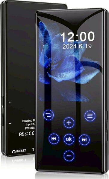 Olycism MP3プレーヤー Bluetooth5.0搭載 64GB 最大128GBまで拡張可能 2.4インチ大画面 光る