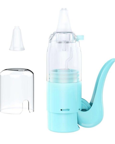 鼻吸い器 手動式 鼻水吸引器 鼻 吸い 器 鼻水すい器 赤ちゃん 大人 簡単よく取れる 片手操作 ハンディ 鼻吸引器 柔らかい