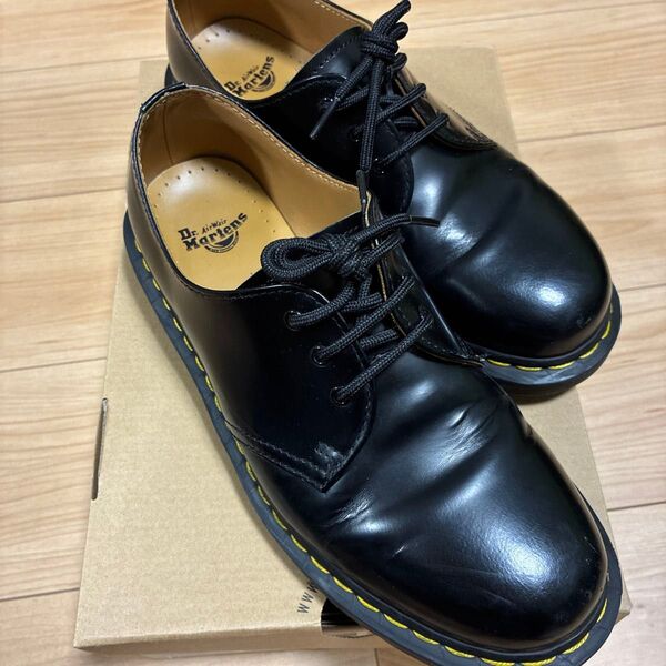 dr.martens ブラック 黒 ストレートチップ 革靴 REGAL