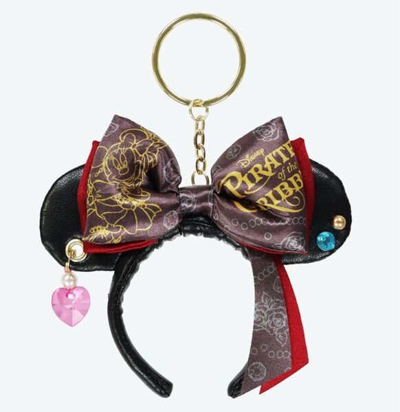 ディズニーランド パイレーツオブカリビアン キーチェーン カチューシャ ミニー 新品未使用品