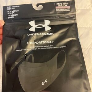UNDER ARMOUR スポーツマスク XS/S ブラック 未使用