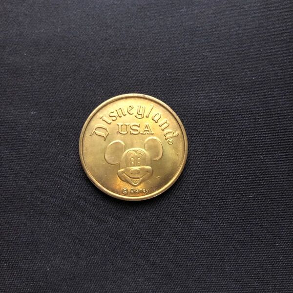 ディズニーランド カリフォルニア USA コイン メダル 1990年代 レア 記念硬貨