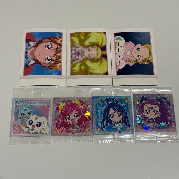 プリキュア ウエハース シール ぱしゃこれ 美墨なぎさ 九条ひかり キュアドリーム キュアアクア ミルキィローズ