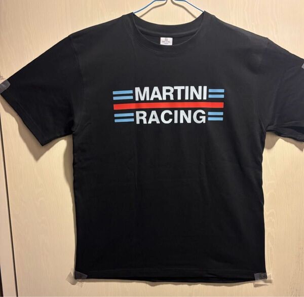MARTINI RACING ロゴTシャツ ブラック Mサイズ相当ポルシェ