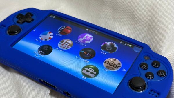 PlayStation Vita 1000 メモカ64GB付き PCH-1000 ブルー PS Vita