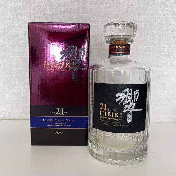 サントリー 響21年 700ml 空瓶 空箱