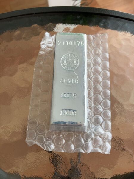 石福 純銀1Kg インゴット