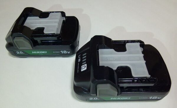 未使用 新品 HiKOKI(日立) 18Vリチウムイオンバッテリー BSL1820M 2個セットの出品