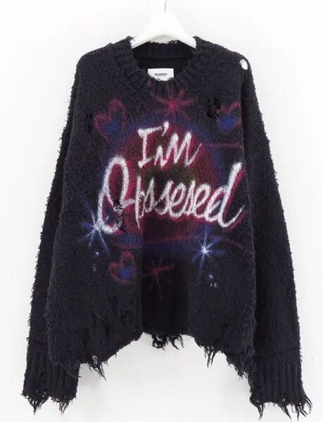 doublet 25SS 即完売ニット ブラック